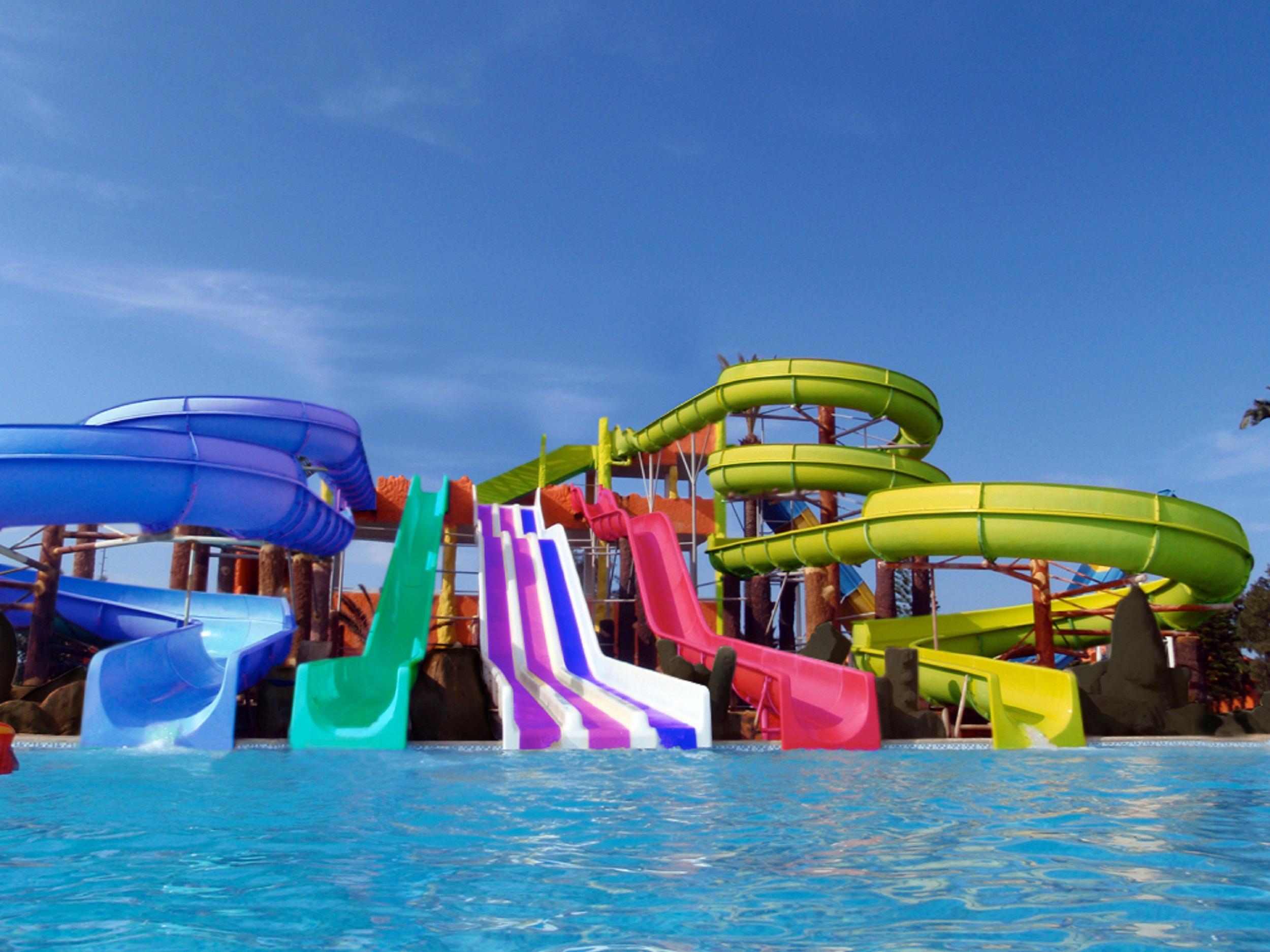Jaz Makadi Saraya Resort Hurghada Exterior photo Water park in Turkey